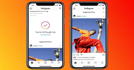 پست پیشنهادی قابلیت جدید اینستاگرام